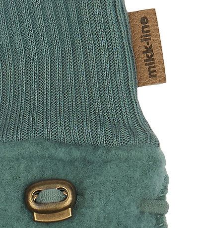 Mikk-Line Mittens - Wool - Conditioner Green