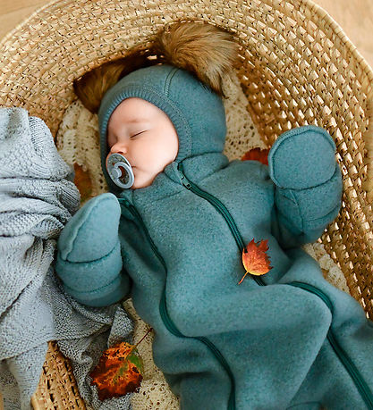 Mikk-Line Mittens - Wool - Conditioner Green