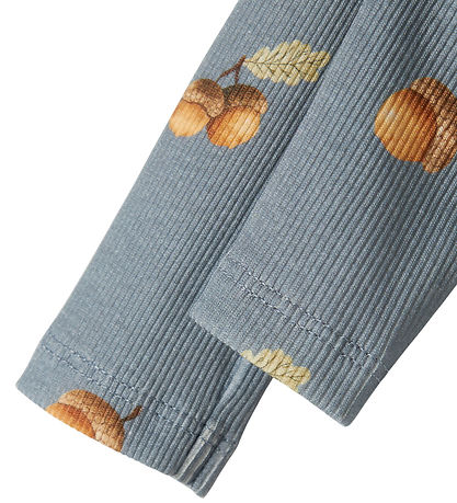 Name It Leggings - Rib - NbmOlyan - Tradewinds