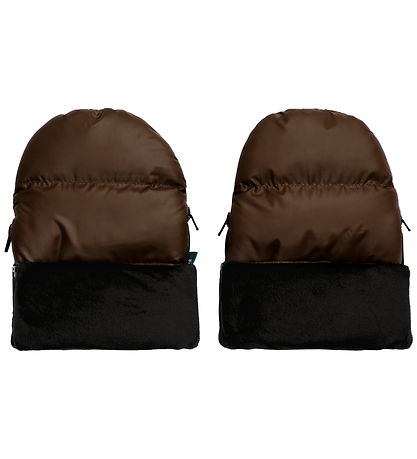 KongWalther Pram Gloves - Østerbro - Pouf Chocolate Bridge
