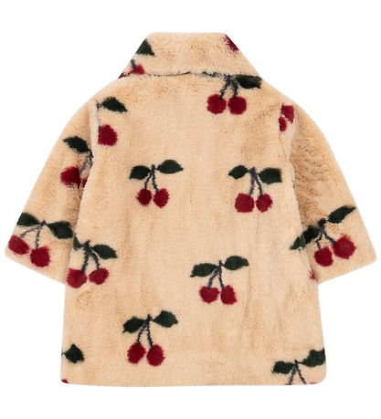 Konges Sløjd Jacke - Fuzzie Coat - Ma Grande Cerise