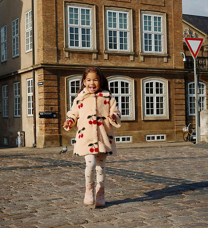 Konges Sløjd Jacke - Fuzzie Coat - Ma Grande Cerise