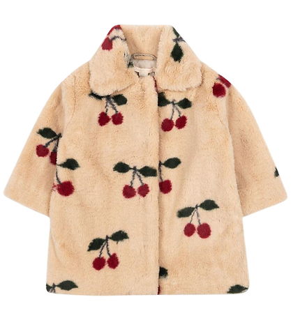 Konges Sløjd Jacke - Fuzzie Coat - Ma Grande Cerise