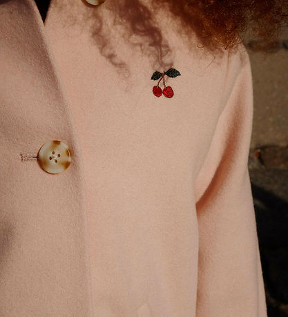 Konges Sløjd Jacke - Wolle - Novella Mantel - Peach Peitsche