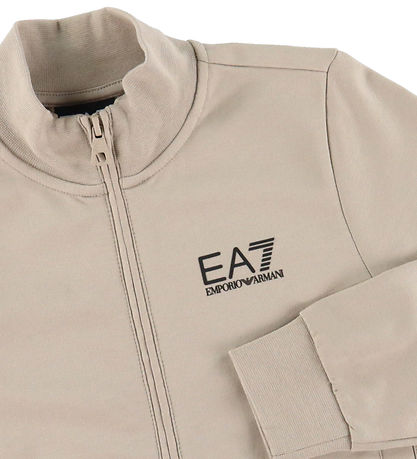 EA7 Sweatset - Beige/Zwart