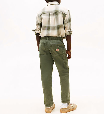 Pantalon Tommy Hilfiger - Cargo - Étain Green