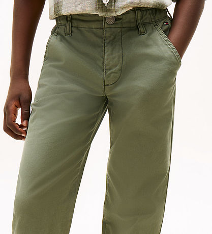 Pantalon Tommy Hilfiger - Cargo - Étain Green