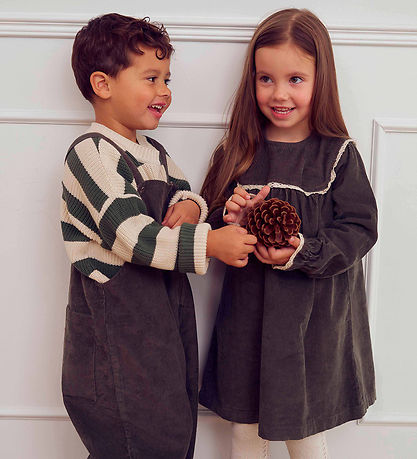 Müsli Dress - Corduroy - Deep Green