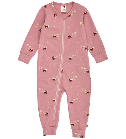 Müsli Jumpsuit - Christmas - Nostalgia Rose/Cabernet/Conditioner
