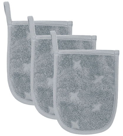 Müsli Bathing gloves - 3-Pack - 14x18 cm - Jasmin Blue