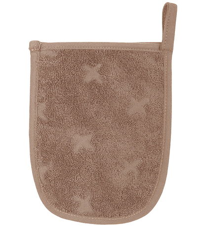 Müsli Bath gloves - 3-Pack - 14x18 cm - Walnut