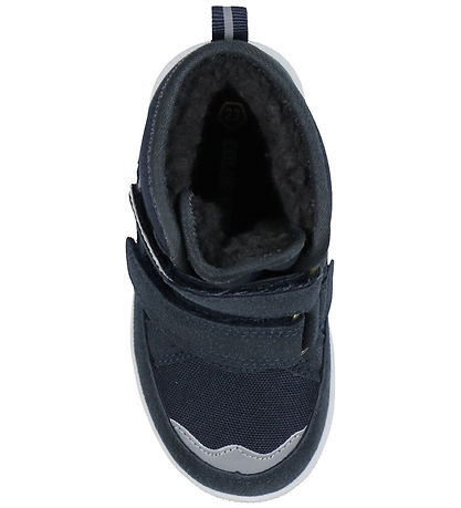 Color Kids Boots - w. Velcro - Total Eclipse