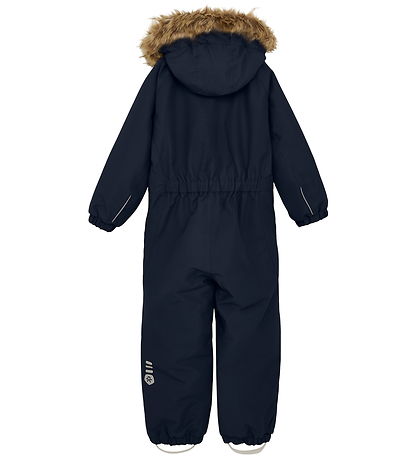 Color Kids Kuldagalli - Yfirhöfn með Fake Fur - Total Eclipse