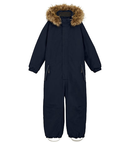Color Kids Kuldagalli - Yfirhöfn með Fake Fur - Total Eclipse