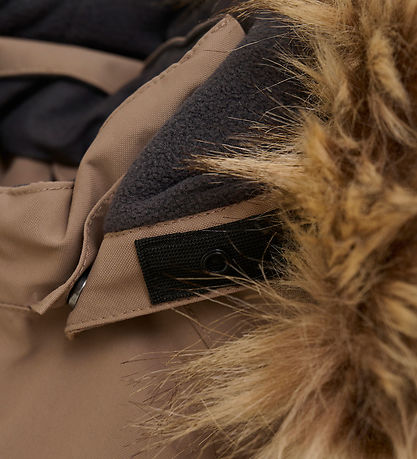 Color Kids Toppahaalari - Vauva Haalari ja Fake Fur - Fossil