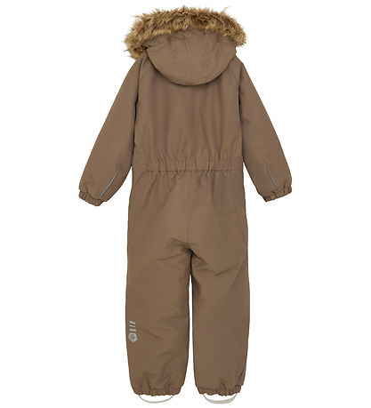 Color Kids Kuldagalli - Yfirhöfn með Fake Fur - Fossil