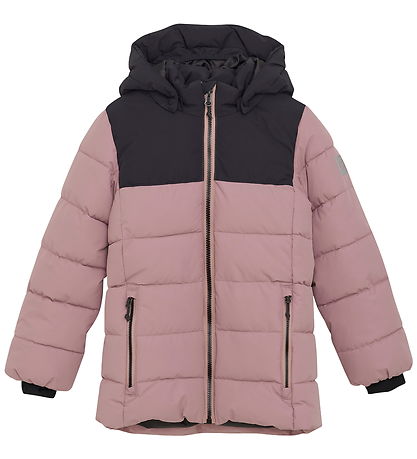 Color Kids Down Jacket - Quilt - Woodrose