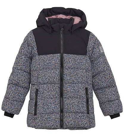 Color Kids Down Jacket - Quilt - Phantom