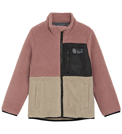 Color Kids Fleece Jacket - Woodrose