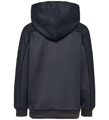 Hummel Hoodie - hmlJR - Interlock Hoddie - Ebony