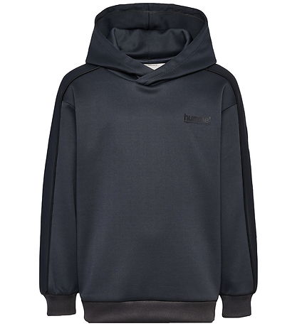 Hummel Hoodie - hmlJR - Interlock Hoddie - Ebony