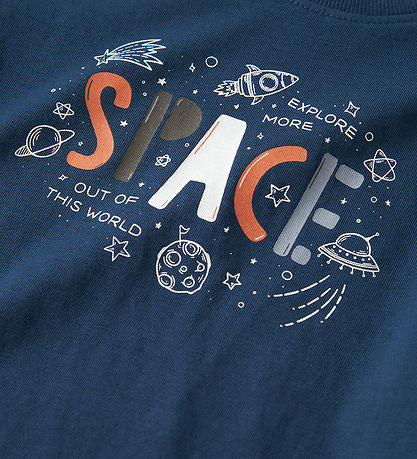 Name It Blouse - NmmVictor - Insignia Blue/Space