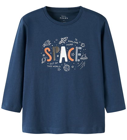 Name It Blouse - NmmVictor - Insignia Blue/Space