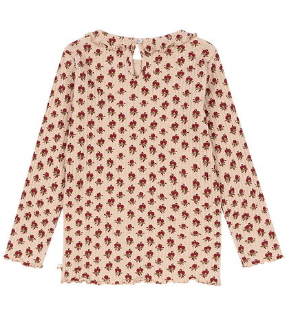 Konges Sløjd Blouse - Rib - Nia - Ruby Rose w. Pointelle