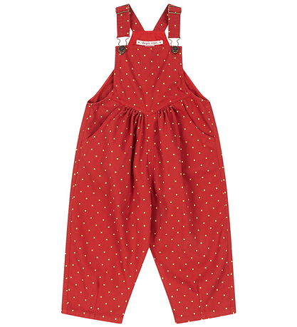 Konges Sløjd Latzhosen - Nola - Strawberry Dot