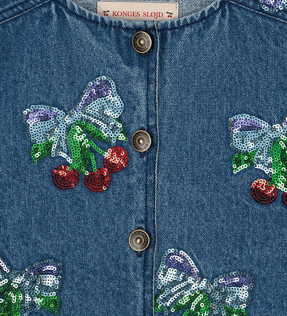 Konges Sløjd Denim Jacket - Magot - Amarena Sequin