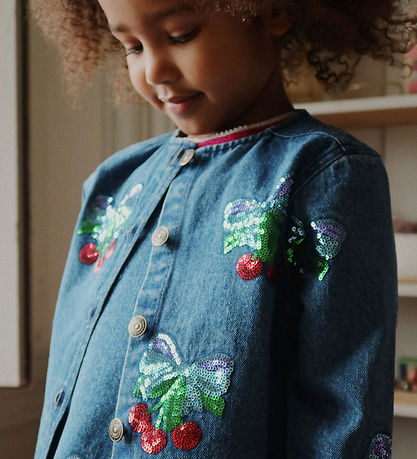 Konges Sløjd Denim Jacket - Magot - Amarena Sequin