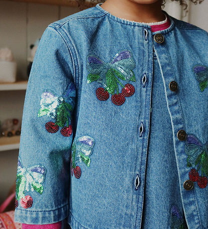 Konges Sløjd Denim Jacket - Magot - Amarena Sequin