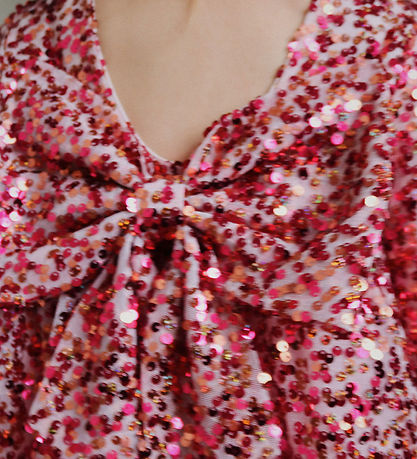 Konges Sløjd Jurk - Lila Sequin Bow - Mousserende Sangria
