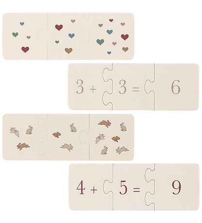 Puzzle Konges Sløjd - 27 Briques - Puzzle Math - Multi