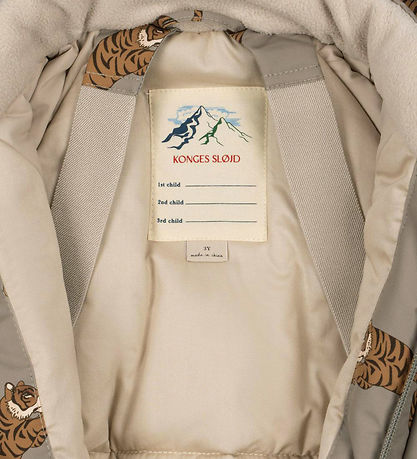 Konges Sløjd Snowsuit - Nohr - Tiger Oak