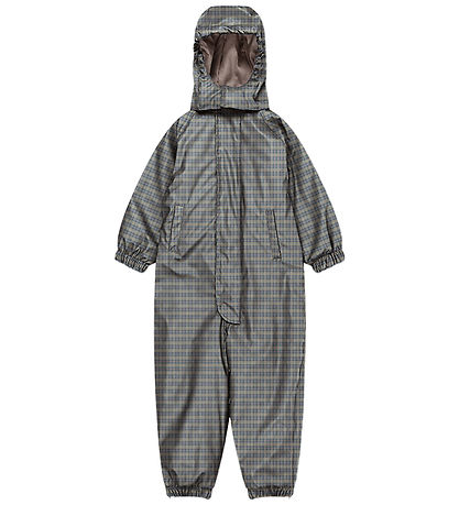 Konges Sløjd Snowsuit - PU - Rain - Laurel Blue Check