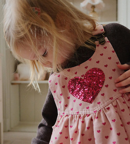 Konges Sløjd Dress - Nola - Berry Heart