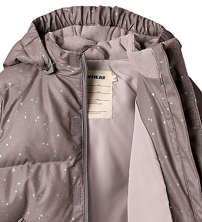 Wheat Puffer Jacket - PU - Coast - Purple Stone Stars