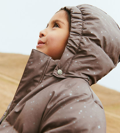 Wheat Puffer Jacket - PU - Coast - Purple Stone Stars