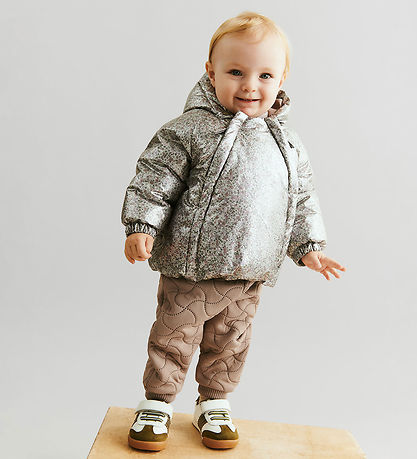 Wheat Steppjacke - Morgen - Silber Flower Wiese
