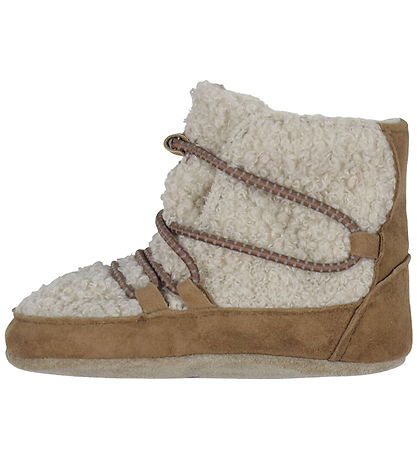 Melton Slippers - Hiking Teddy - Oxford Tan