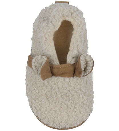 Melton Hausschuhe - Unscharf Teddy - Oxford Tan