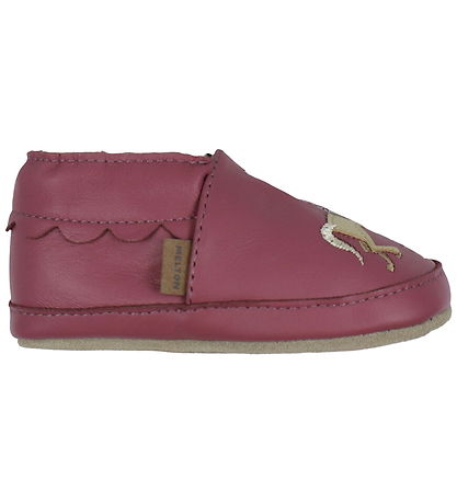 Chaussures en cuir à semelle souple Melton - Carousel - Rouge Vi