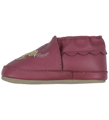 Chaussures en cuir à semelle souple Melton - Carousel - Rouge Vi