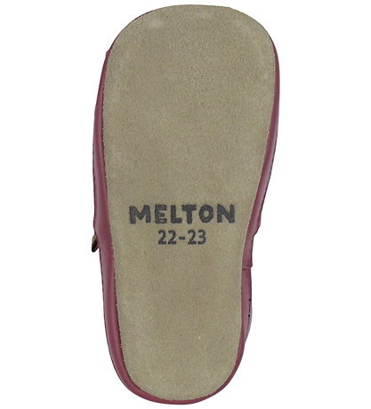Chaussures en cuir à semelle souple Melton - Carousel - Rouge Vi