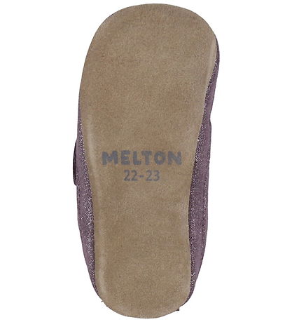 Melton Slippers - Noos - Shimmer - Purple Dove