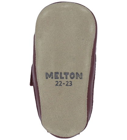 Melton Soft Sole Leather Shoes - Mushroom - Bordeaux