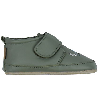 Melton Soft Sole Leather Shoes - Petit Auto - Clover Green