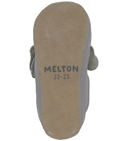 Melton Soft Sole Leather Shoes - Noos - Elephant - Opal Grey