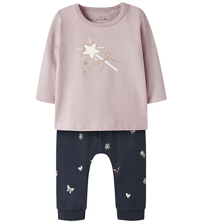 Ensemble de Pyjama 2 Pièces Name It - NbfVubie - Bruni Lilac/Mar